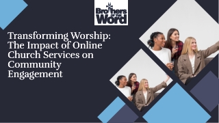 online church service
