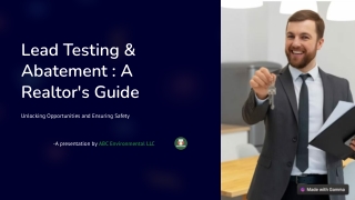 Lead-Testing-and-Abatement-A-Realtors-Guide by ABC Environmental LLC