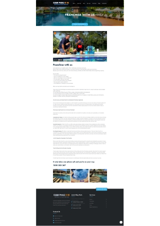 Swimming Pool Service Franchise