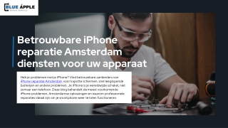 iPhone Reparatie Amsterdam – Betrouwbare Diensten voor iPhone Batterij Vervangen