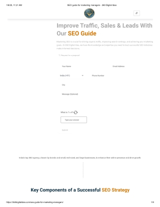 Improve Traffic, Sales & Leads With Our SEO Guide
