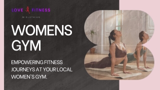 Your Trusted Women’s Gym in Midlothian