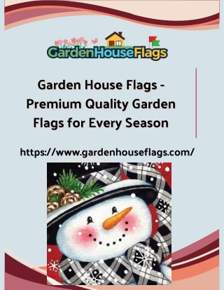 Garden House Flags - Premium Quality Garden Flags for Every Season