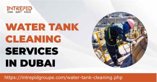 Professional Water Tank Cleaning Services in Dubai | Intrepid