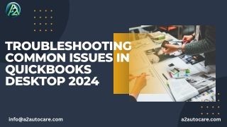 Troubleshooting Common Issues in QuickBooks Desktop 2024
