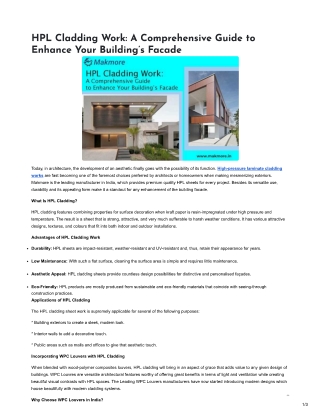 HPL Sheets in Healthcare Design