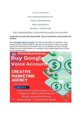 How to buy a Google Voice number and account usa