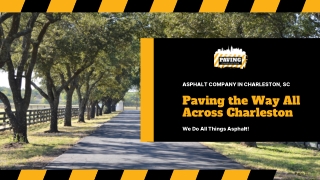 Asphalt Driveway Contractor near Charleston, SC