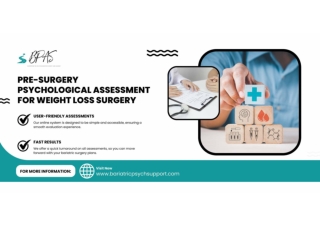 Pre-Surgery Psychological Assessment for Weight Loss Surgery