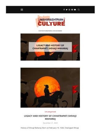 Maharashtrian Culture