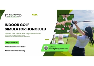 Indoor Golf Simulator Honolulu