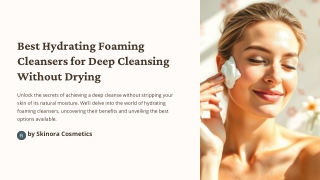 hydrating foaming cleanser