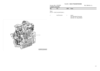 HURLIMANN xa 85 Tier 3 Tractor Parts Catalogue Manual Instant Download (SN zkdcw40200th10001 and up)