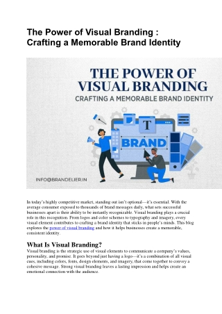 The Power of Visual Branding