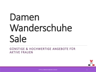 Damen Wanderschuhe Sale - Günstige & Hochwertige Angebote für aktive Frauen