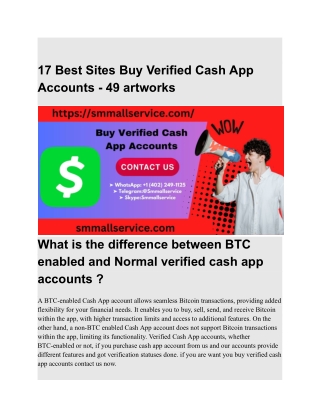 17 Best Sites Buy Verified Cash App Accounts - 49 artworks