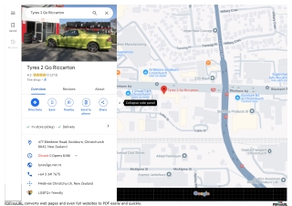 Mobile Tyre Service in Riccarton
