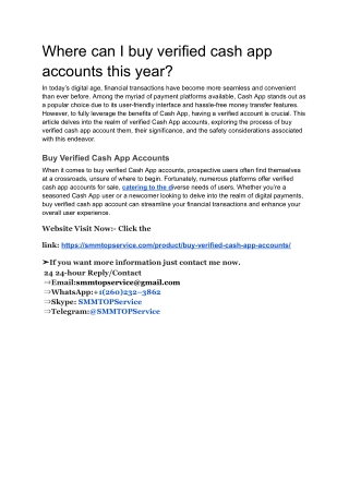 Where can I buy verified cash app accounts this year in  2025