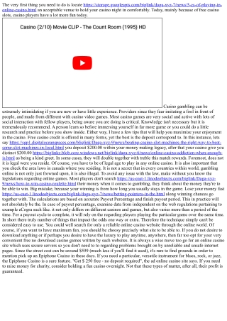 Choosing A Respectable Online Casino