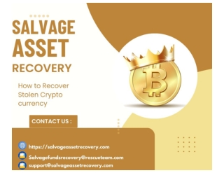 CRYPTOCURRENCY FRAUD RECOVERY, HACKER FOR HIRE> CONTACT SALVAGE ASSET RECOVERY