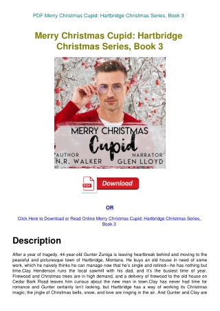 PDF Merry Christmas Cupid Hartbridge Christmas Series  Book 3