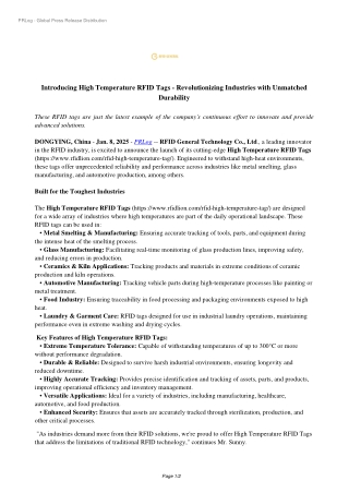 introducing-high-temperature-rfid-tags-revolutionizing-industries-with-unmatched-durability