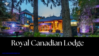Discover Top Hotels in Banff, Alberta – Stay at the Royal Canadian Hotel