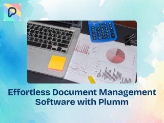 Transform Your Team’s Workflow with Plumm’s Document Management Solution