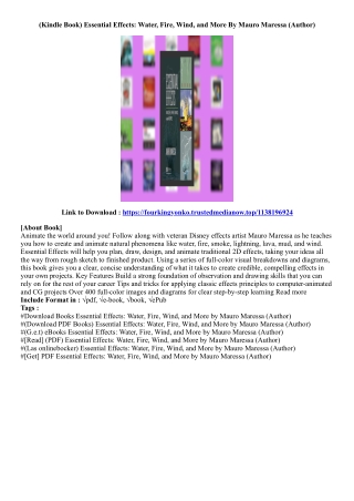 (Free Download) Essential Effects: Water, Fire, Wind, and More By Mauro Maressa