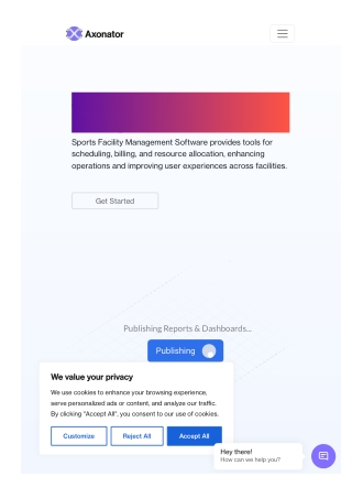 sports facility management software Axonator