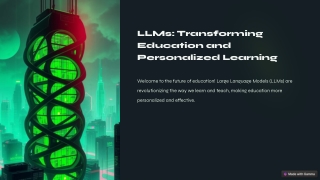 LLMs_ Transforming Education and Personalized Learning