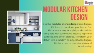 Modular Kitchen Design