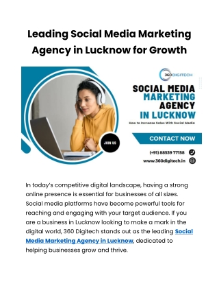 Professional Social Media Solutions for Businesses in Lucknow