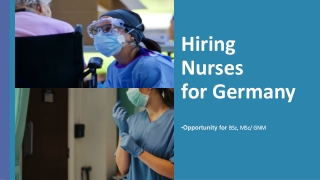 Nursing Jobs in Germany