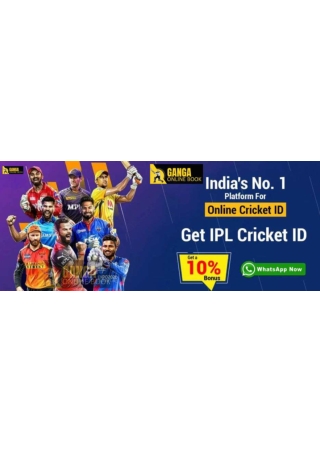 Get Your Online Cricket ID with a 10% Bonus