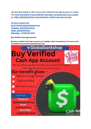 How to Buy, Verified Cash App Accounts in 2025