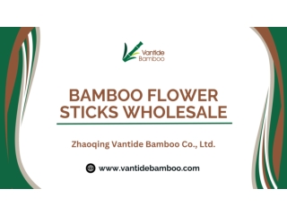 Bamboo Flower Sticks Wholesale