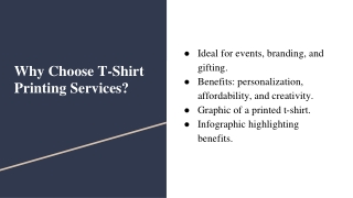 Why Choose T-Shirt Printing Services