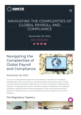 Payroll and Compliance