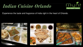 Indian Cuisine Orlando
