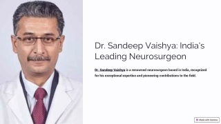 Dr-Sandeep-Vaishya-Indias-Leading-Neurosurgeon