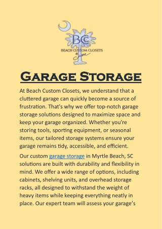 Garage Storage Ideas: Smart and Functional Storage for Every Garage