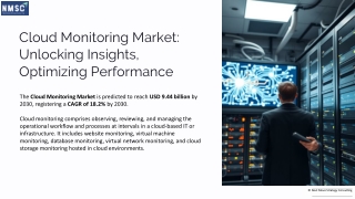 Cloud Monitoring Market Trends and Future Analysis