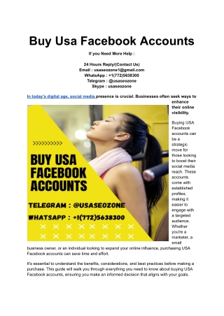 Buy Usa Facebook Accounts (2)