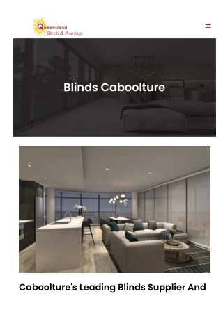 Blinds Caboolture