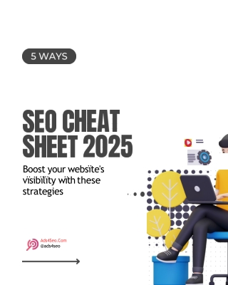 On-page SEO Cheat Sheet 2025