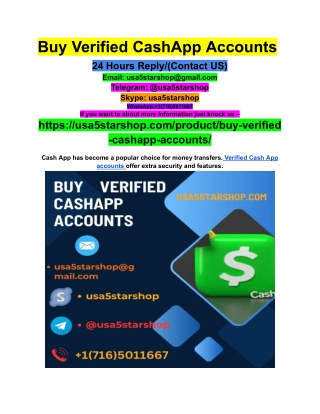 Buy Verified CashApp Accounts (14)