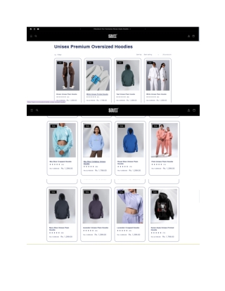 Unisex Premium Oversized Hoodies