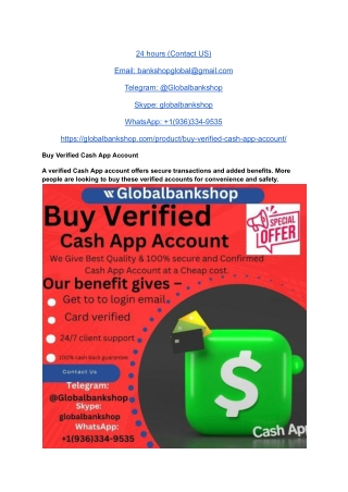 Most 20 Sites To Buy Verified Cash App Accounts Aged