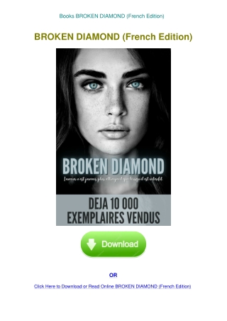 Books BROKEN DIAMOND (French Edition)